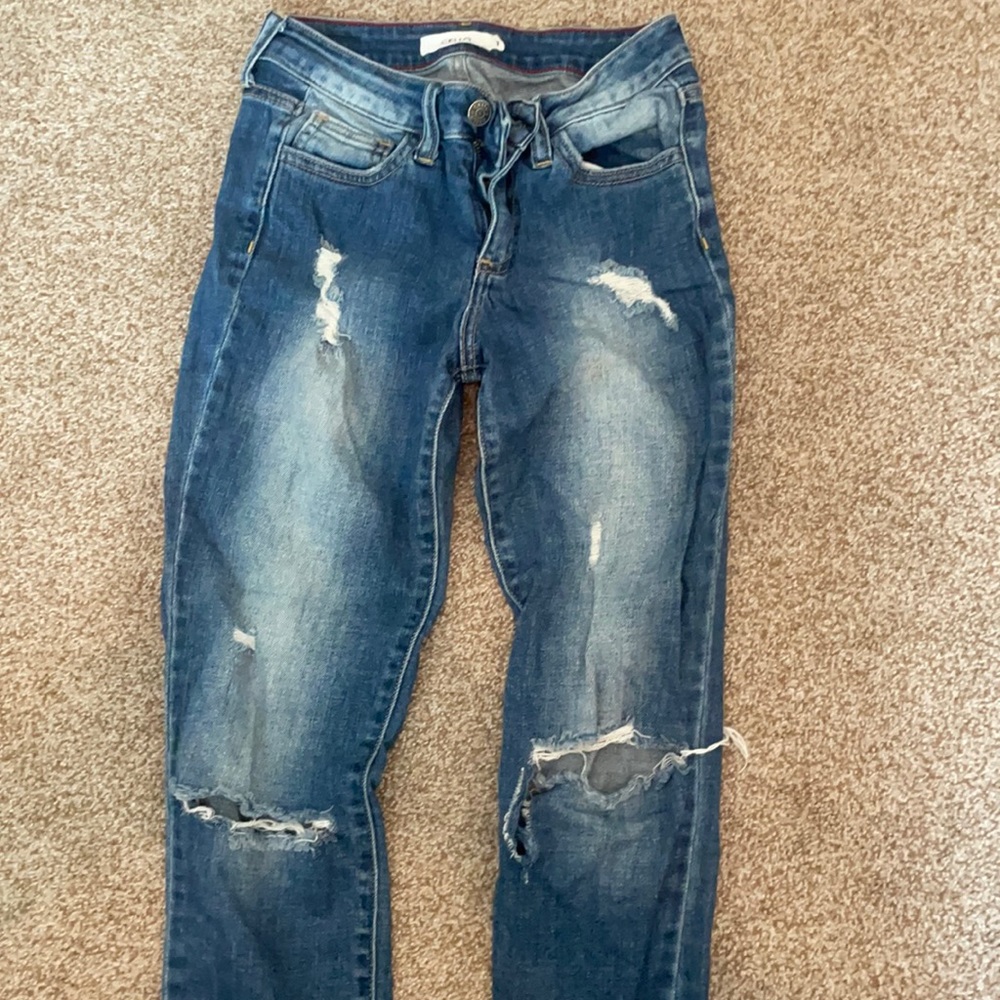 Ripped jeans